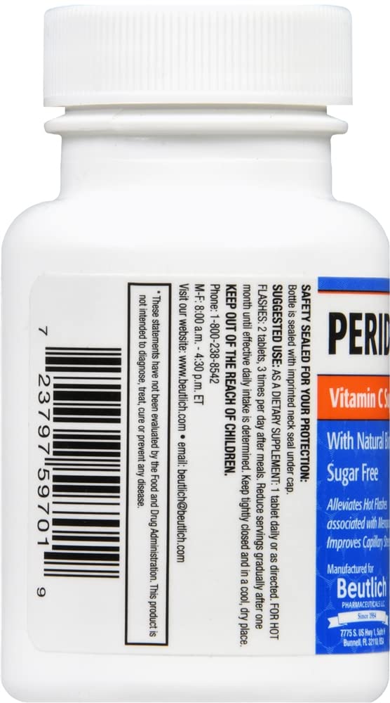 Peridin-C Vitamin C Tablets 4 Pack