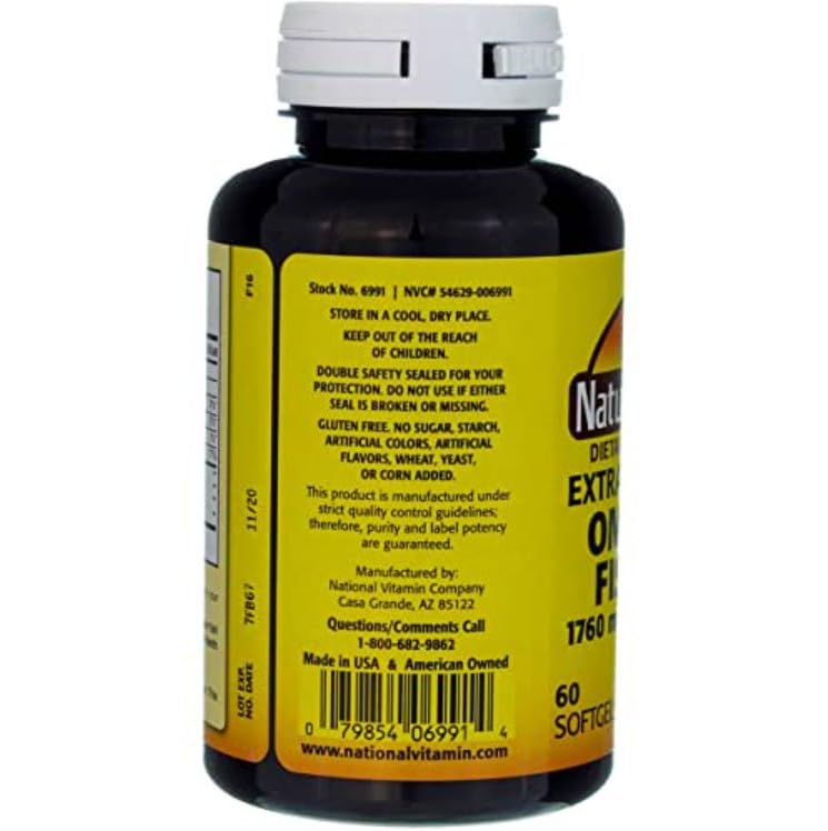 Nature's Blend Omega-3 Fish Oil Softgel 90 Softgels