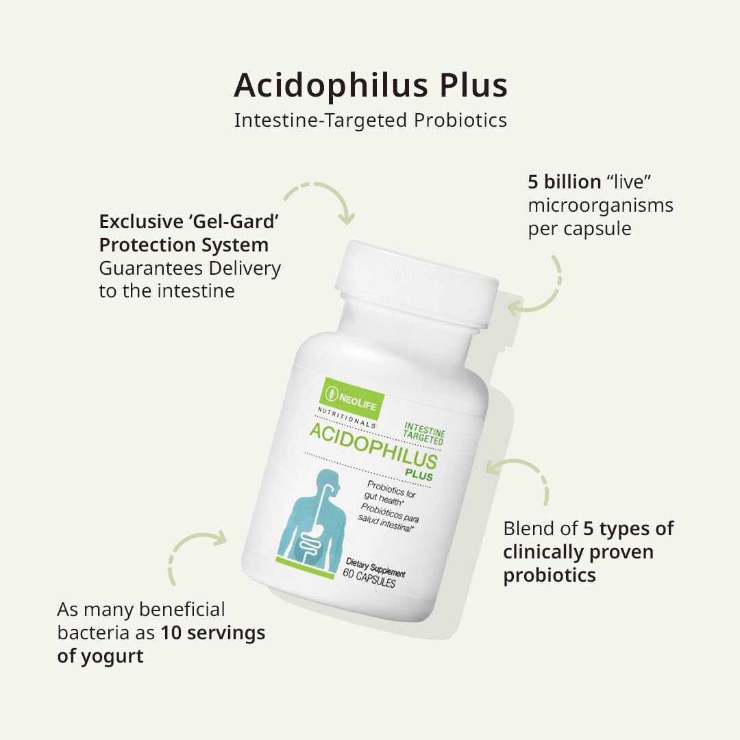 NeoLife Acidophilus Plus Probiotic Softgel 60 Count
