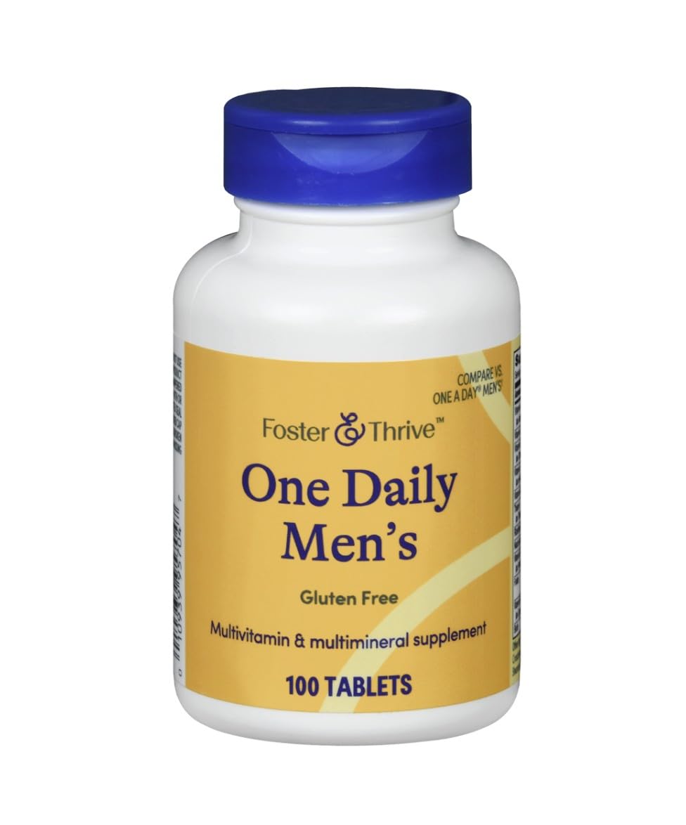 Foster & Thrive One Daily Men's Multivitamin Tablets, 100 Count