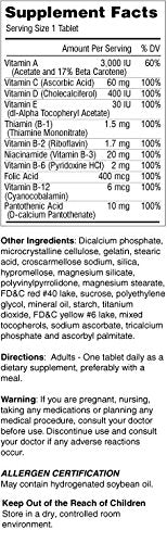 MASON NATURAL Daily Multiple Vitamins Compare to One A Day Essentials Multivitamin Multimineral Supplement Tablets 730