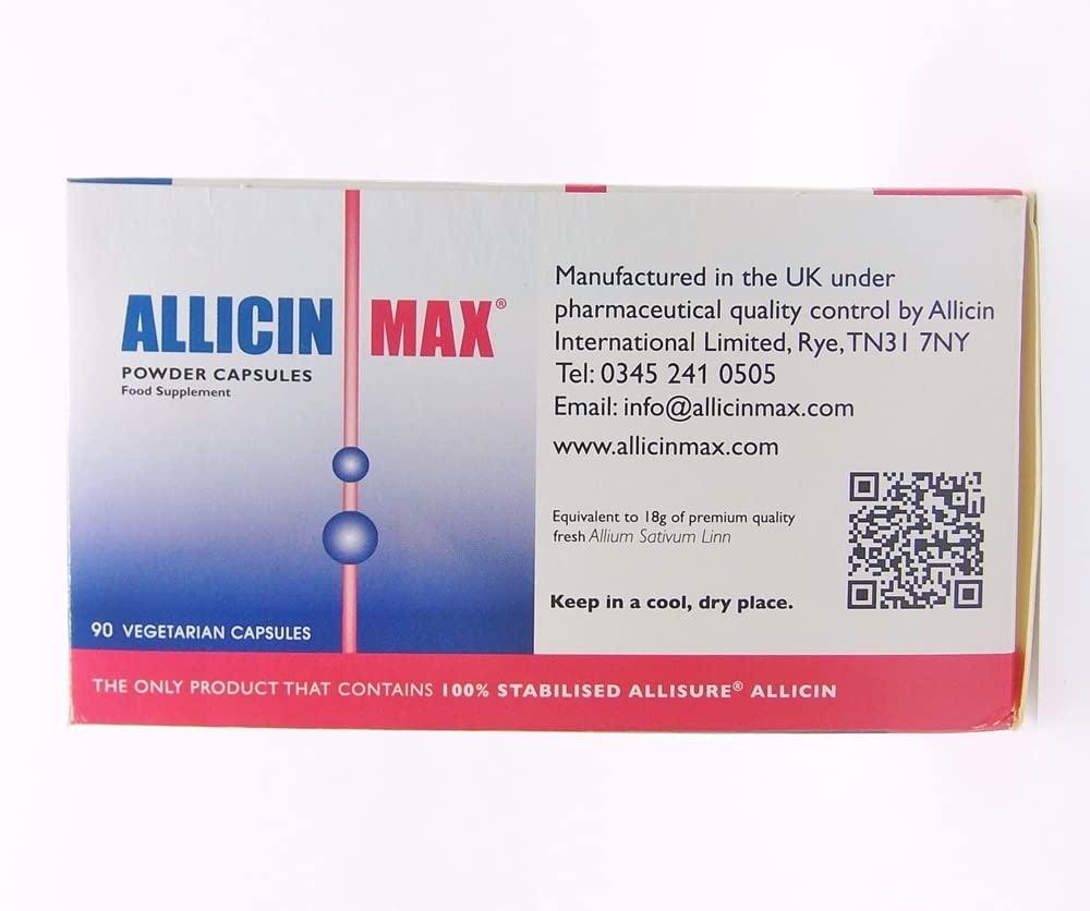 ALLICINMAX Allicin Max 100% Pure Allicin Capsules 180