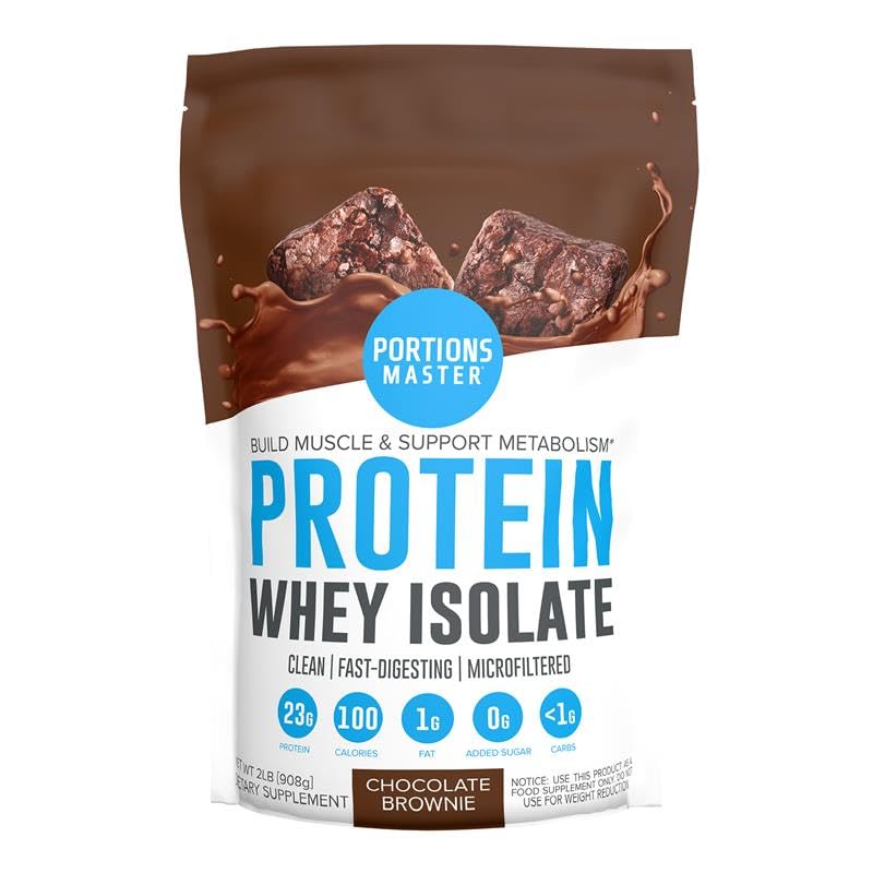 Portions Master CFM Whey Isolate Powder, 32 Servings