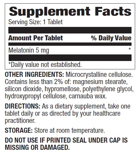 Magno-Humphries Melatonin 5 mg, 100 Tablets