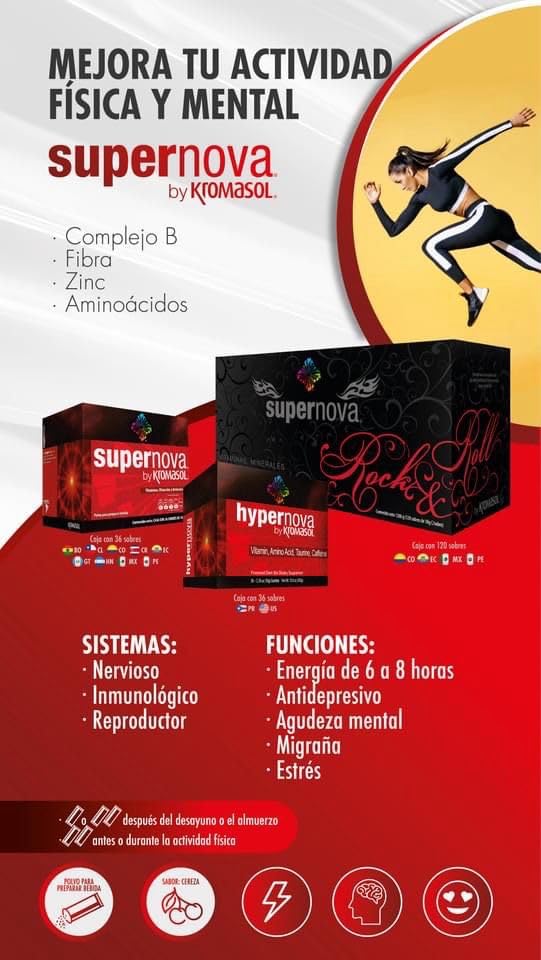 Kromasol Kosmos and Supernova Powder, 36 Sachets