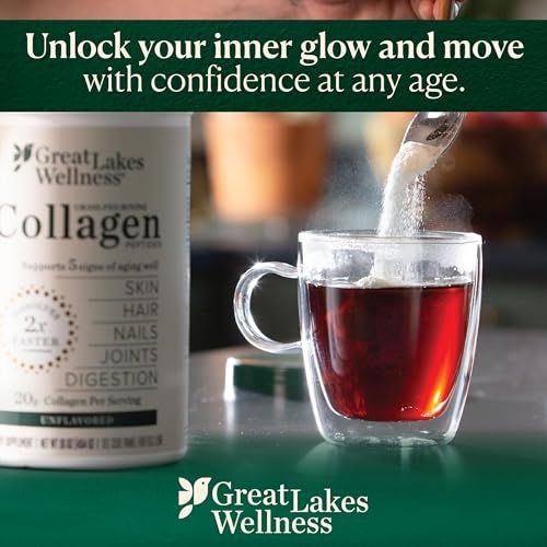 Great Lakes Gelatin Collagen Peptides Powder 2-Piece Set