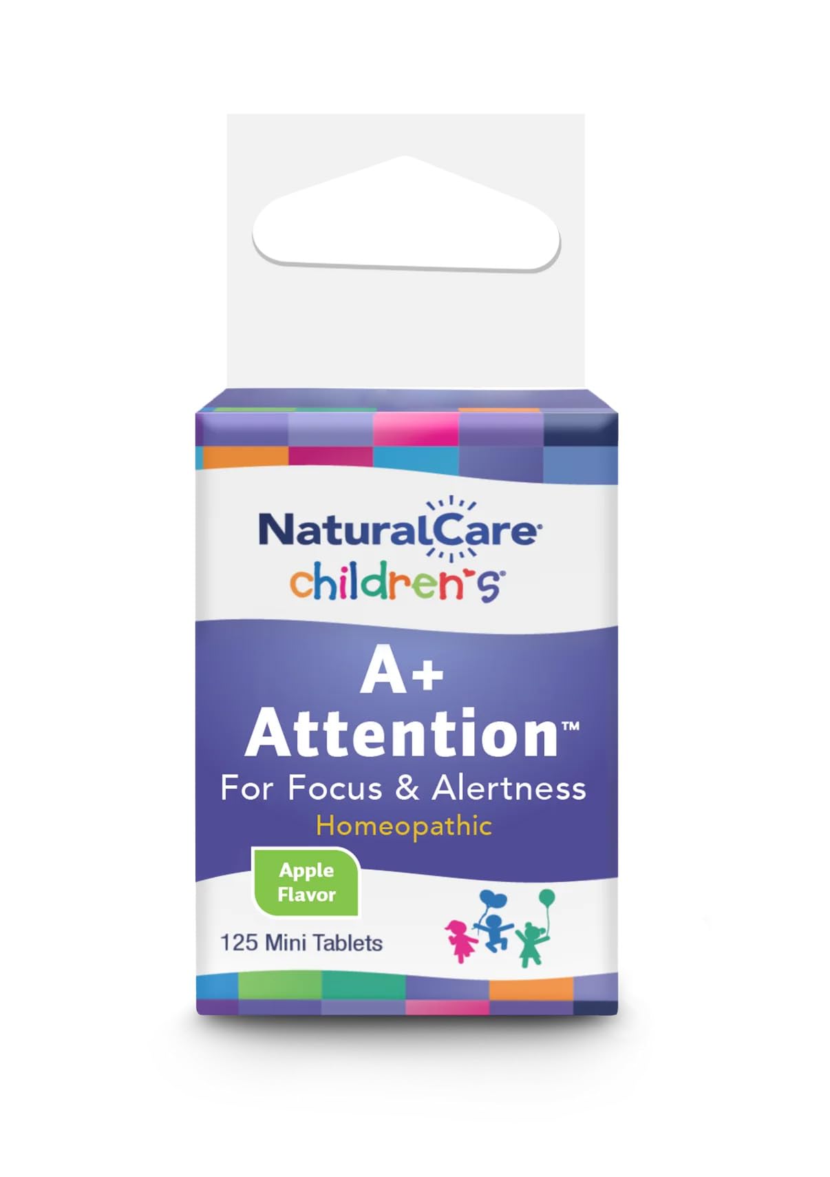 NaturalCare Children's A+ Attention Chewable Tablets 125 Count
