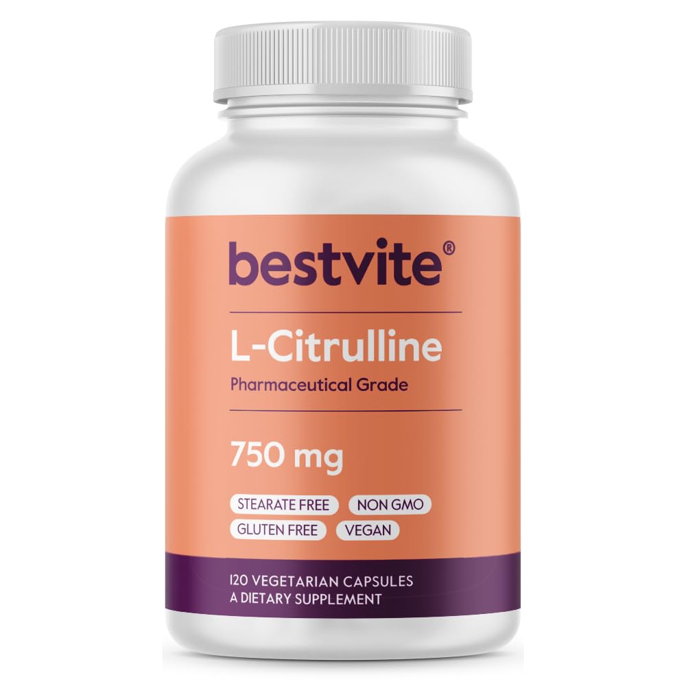 BESTVITE L-Citrulline 750mg Capsule, 120 Capsules