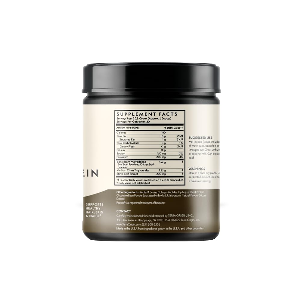 TERRA ORIGIN Collagen Peptides Powder, 18.9 oz