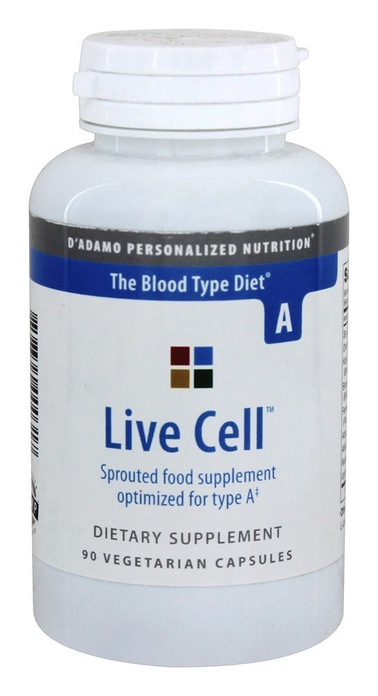 D'Adamo Personalized Nutrition Live Cell A Capsule, 90 Count