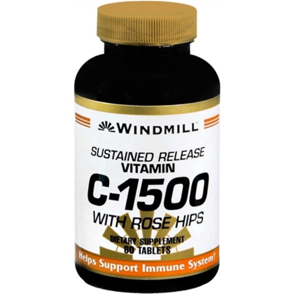 Windmill Vitamin C 1500mg Tablets 60 Count