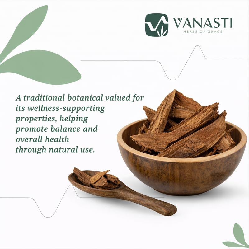 VANASTI Vijaysar Pterocarpus Marsupium Indian Kino Powder 3.52 oz