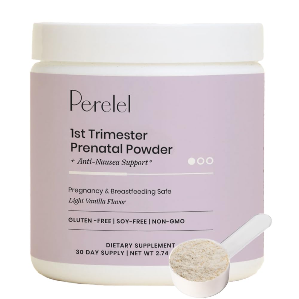 Perelel 1st Trimester Prenatal Vitamins Powder, 2.74 oz
