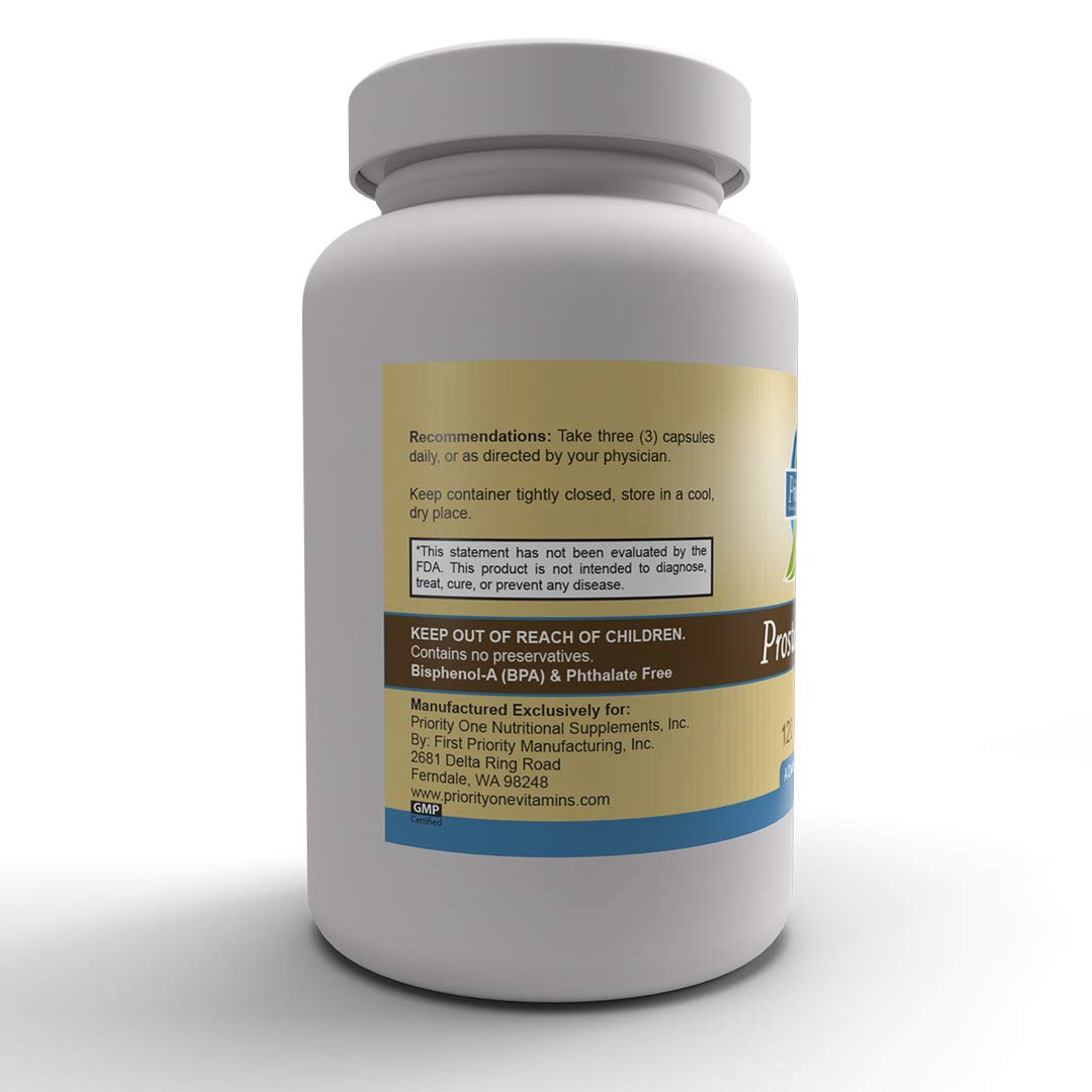 Priority One Prostate Health Capsules 120
