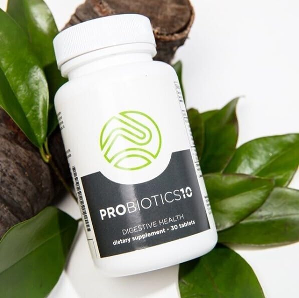 NutriClean Probiotics-10 Probiotic Supplement Tablet, 30 Count