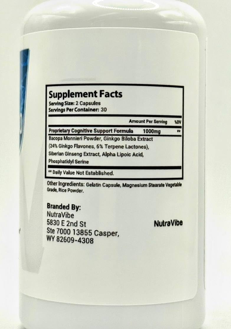 NutraRize Nerve Revive 360 Capsules, 300 Count