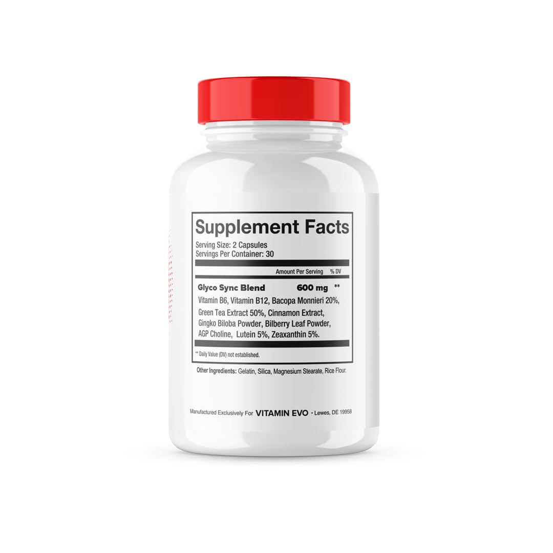Vitamin Evo Glyco Sync Capsule 60 Count