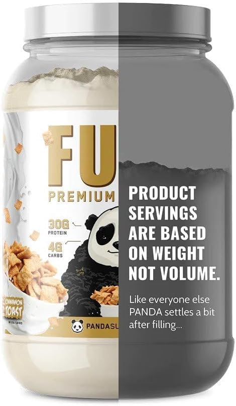 Underground Bio Labs Panda Fuel Premium Protein Whey Protein Powder, 40 Servings