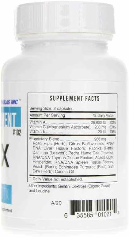 VitaBoost Bio Nutriment ACX Vitamin DTX Formula 60 Capsules
