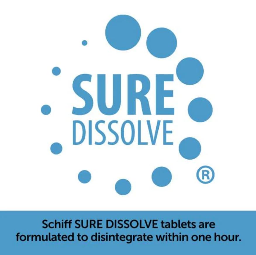 Schiff Glucosamine 2000 mg Plus Vitamin D3 Coated Tablet, 150 Count
