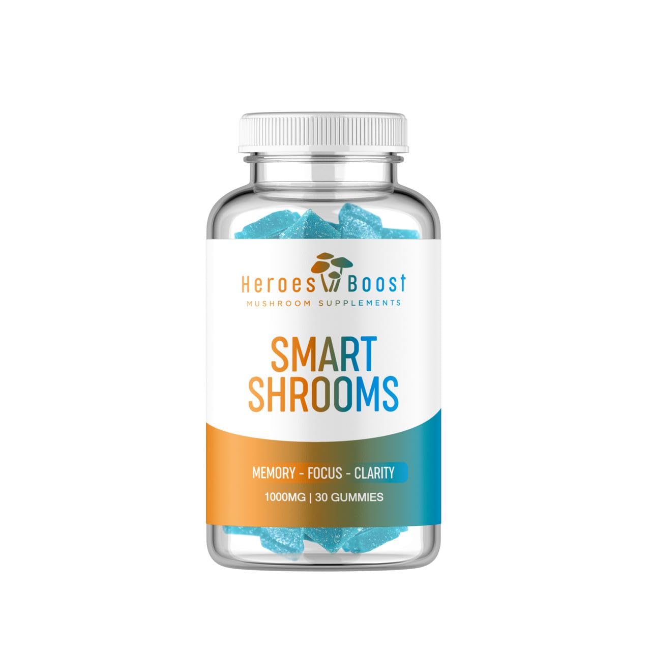 Heroes Boost Smart Shrooms Gummy, 30