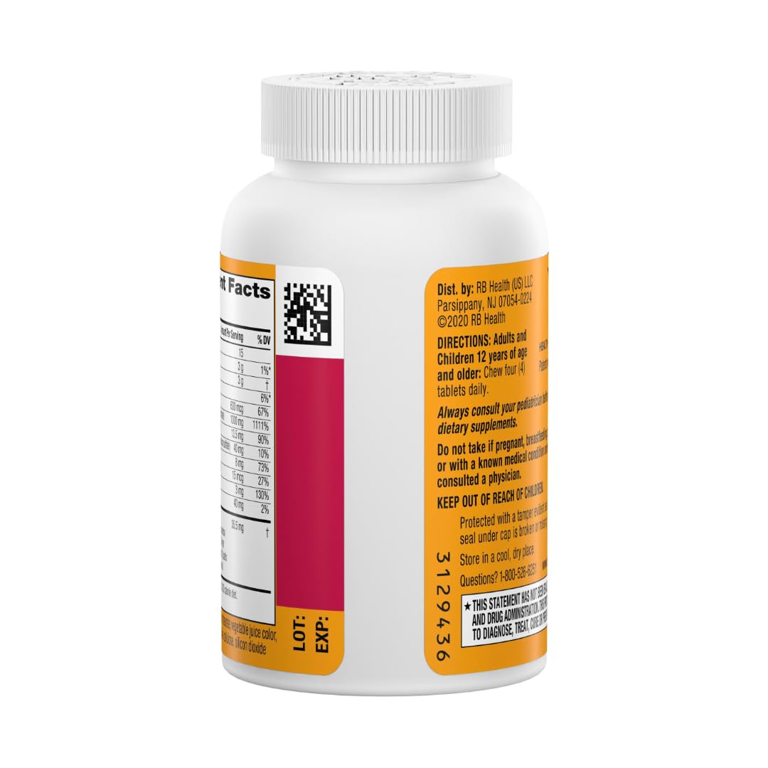 Airborne Vitamin C 1000mg Tablets, 32 Count