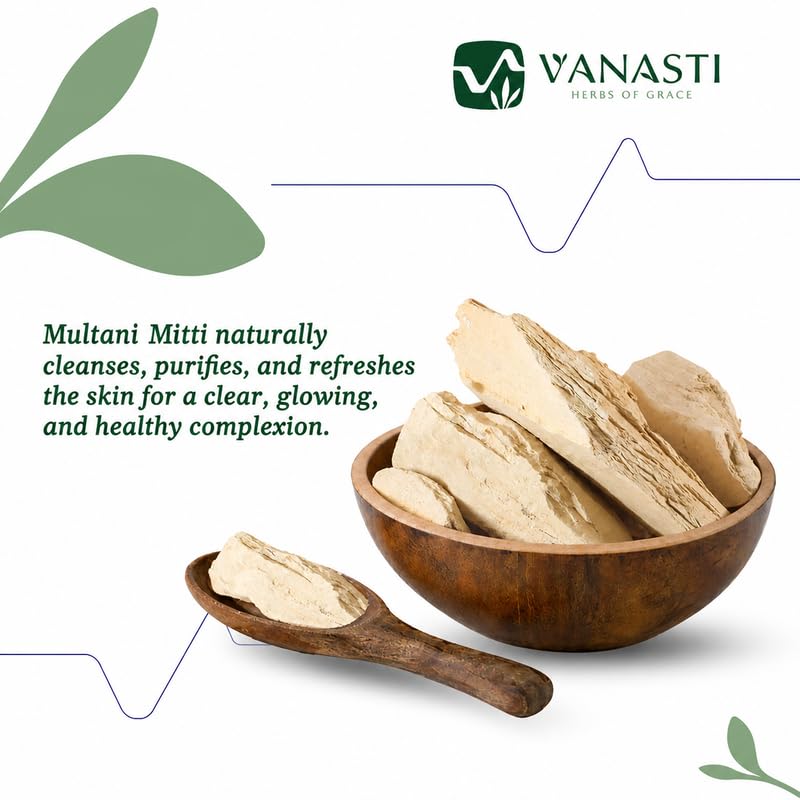 VANASTI Multani Mitti Powder, 14.1 oz