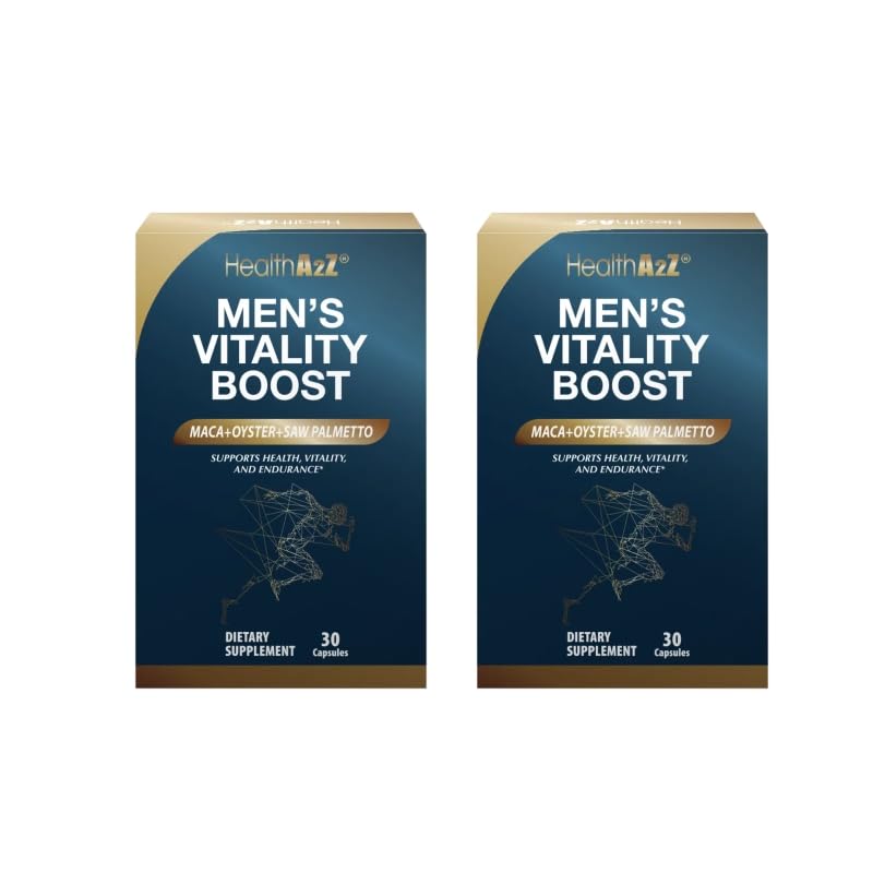 NutraA2Z Men's Vitality Boost Capsules 30 Count