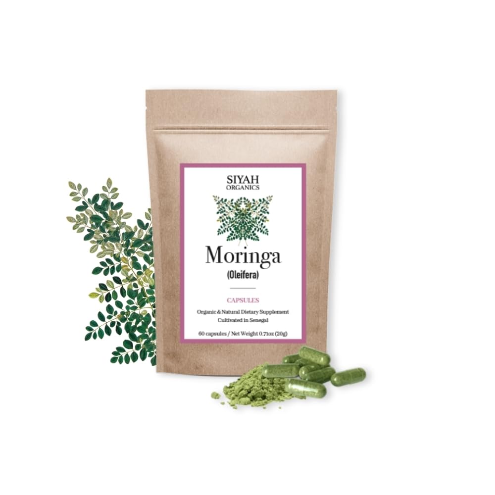 Selah Organics Natural Healing & Wellness Moringa Capsules Capsule 60 Count