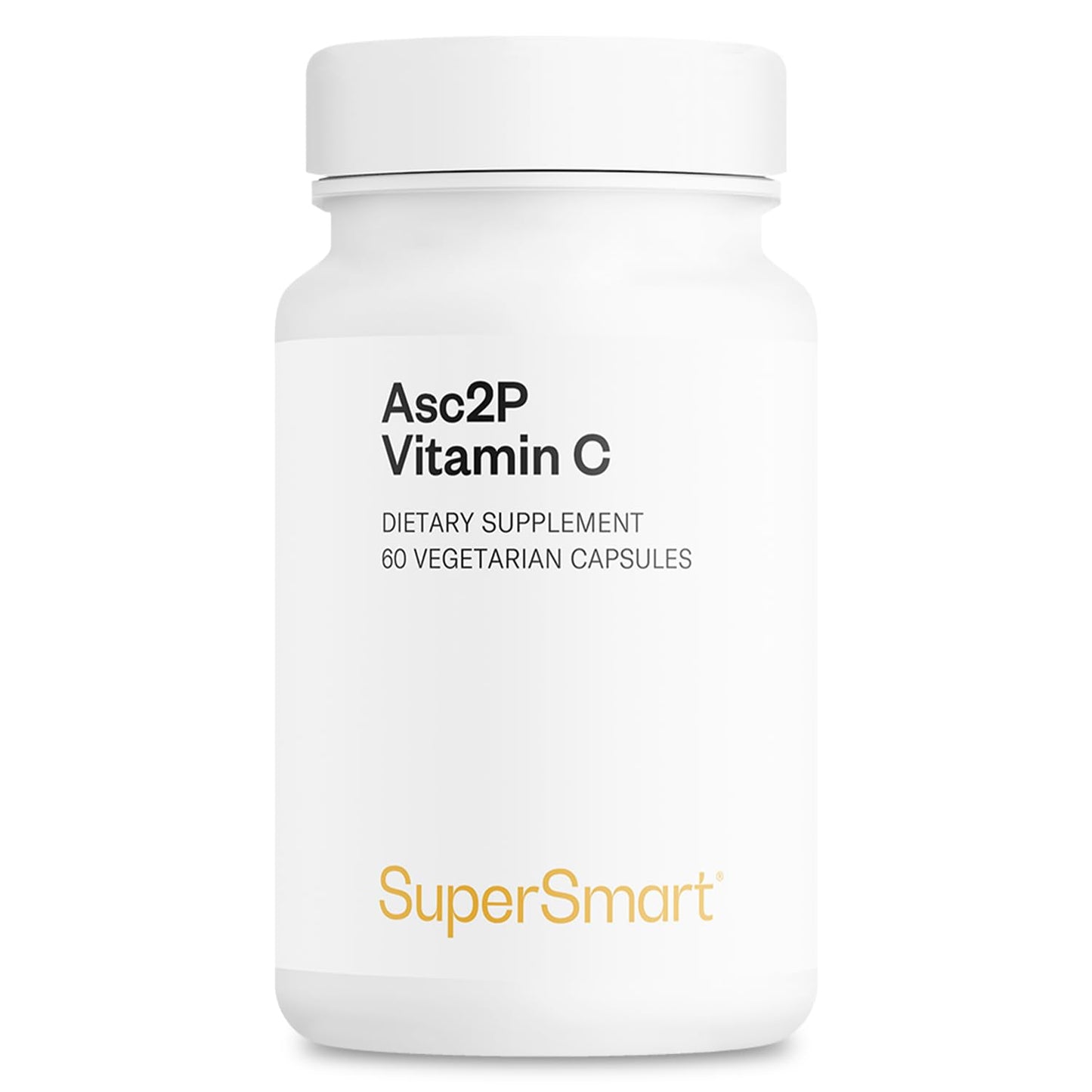 Supersmart Asc2P Vitamin C 500mg per Day Capsule, 60 Vegetarian Capsules