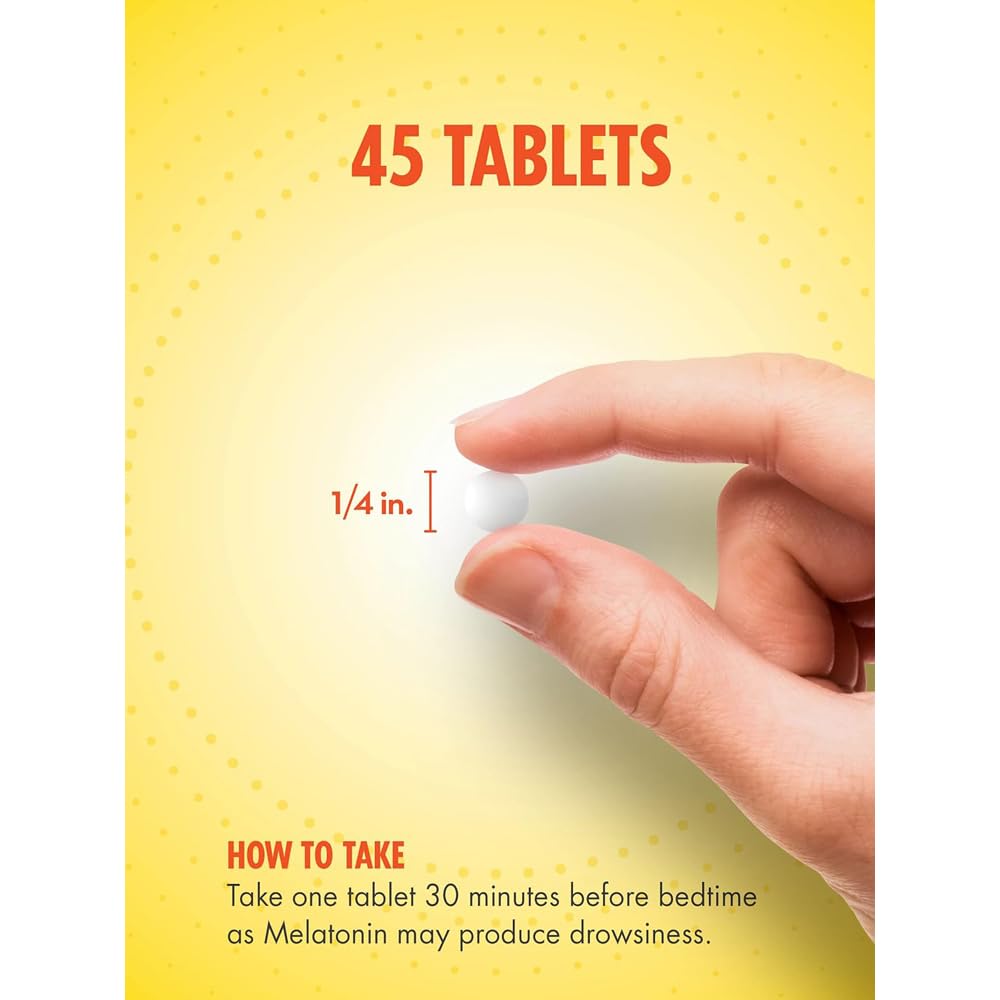 Sundance Melatonin 10 mg Tablets, 45 Tablets