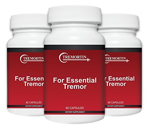 Tremortin Best Natural Aid for Essential Tremor Capsules, 3-Pack
