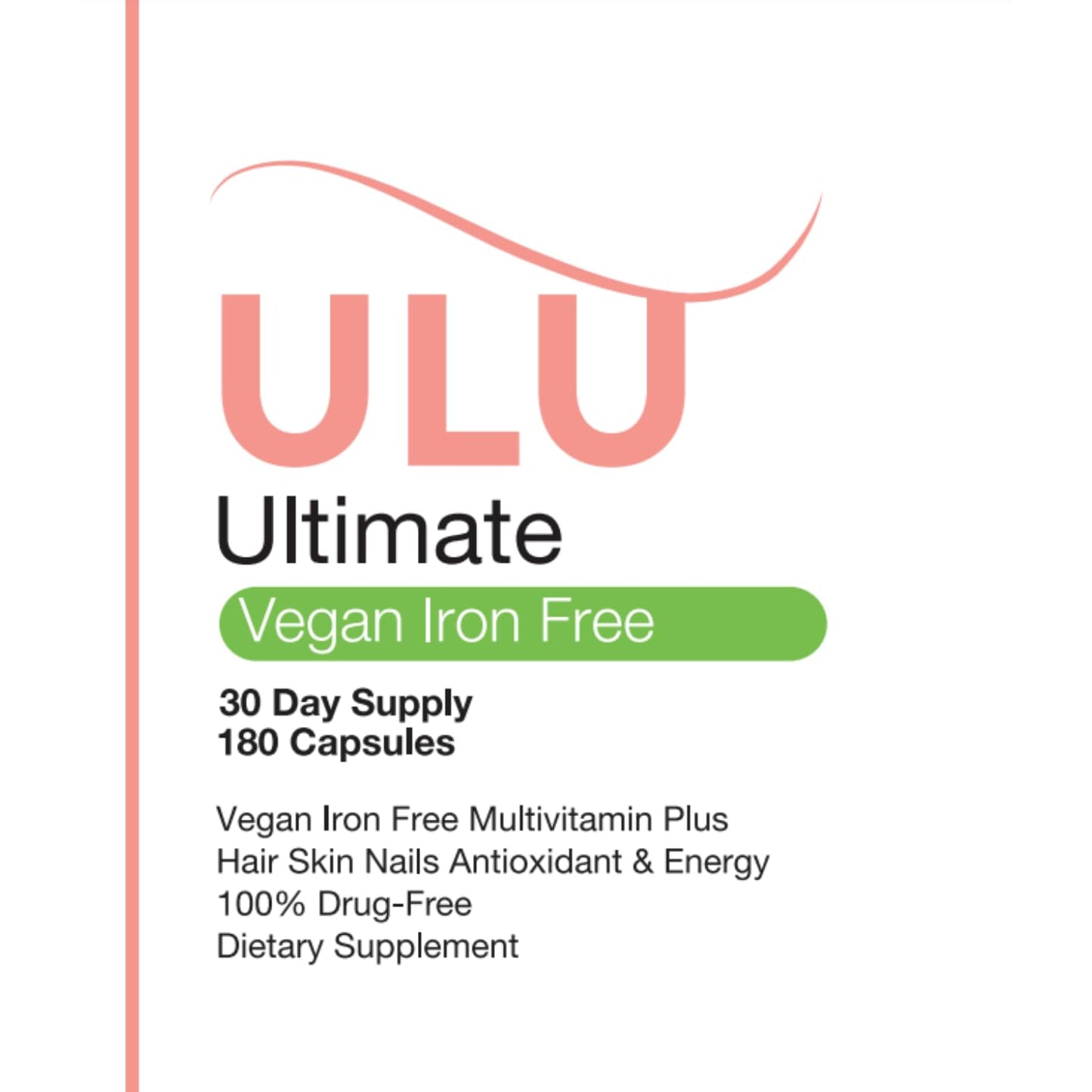 ULULIFE Ultimate Multivitamin 540 Capsules