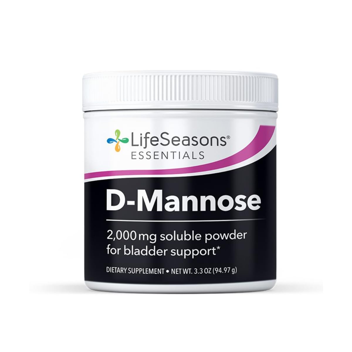 LifeSeasons Urinari-X + D-Mannose Powder Bundle, 90 Capsules + 45 Servings