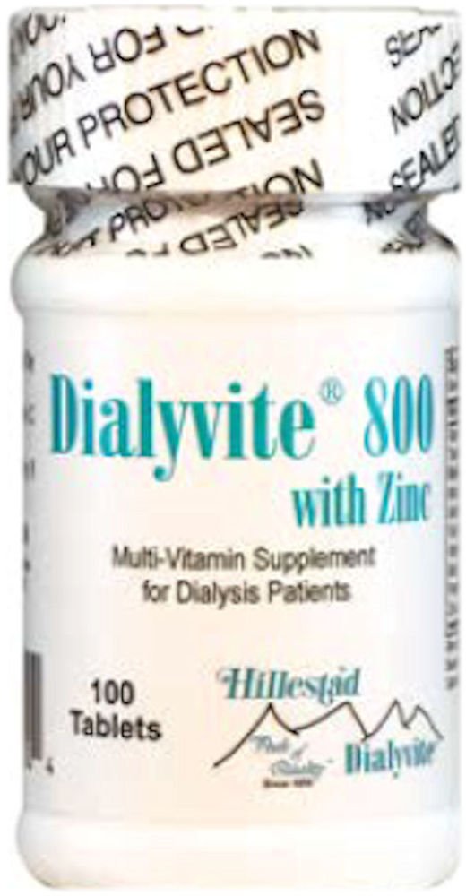 Dialyvite 800 with Zinc 50 mg Tablets 100