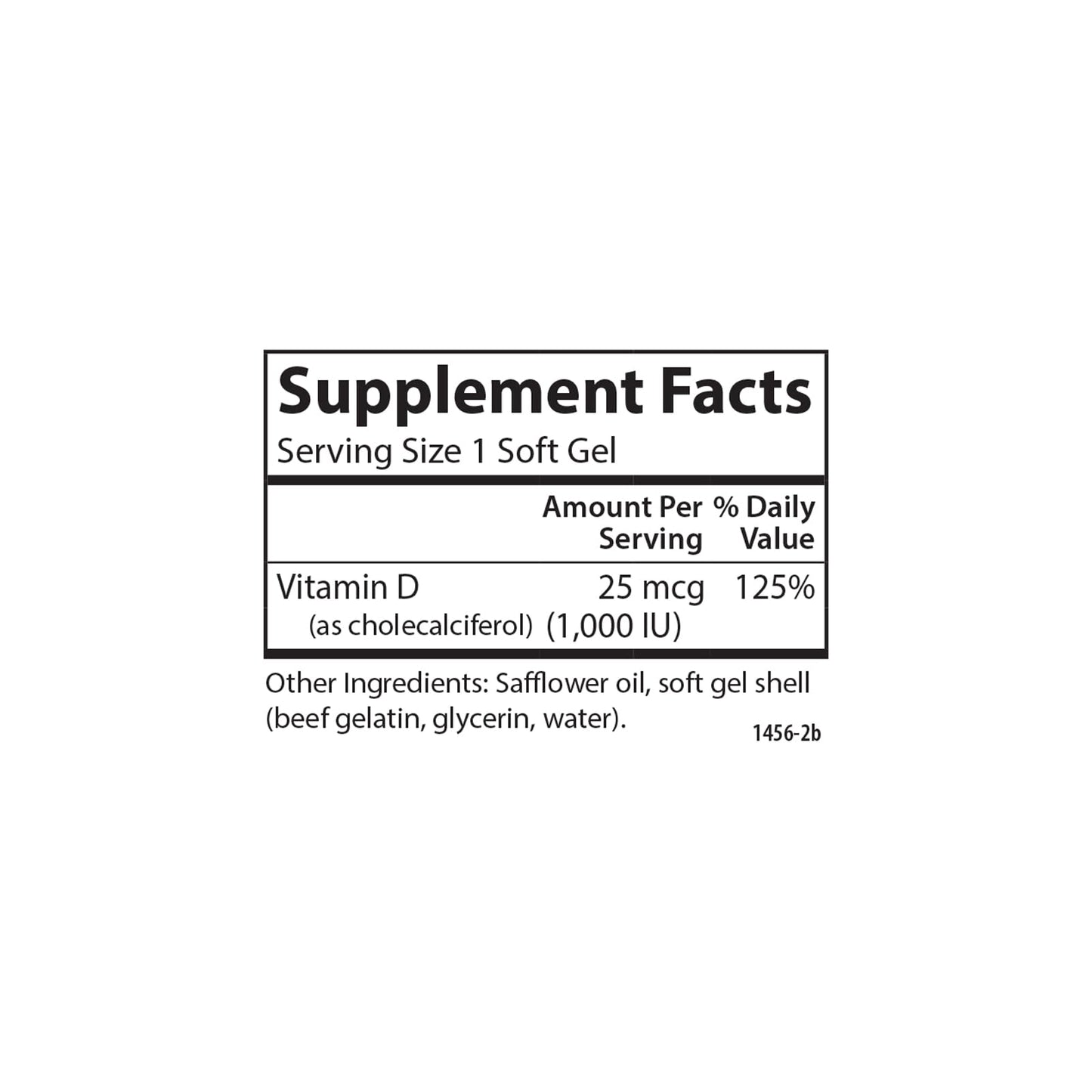 Carlson Vitamin D3 Soft Gels 360 Softgels