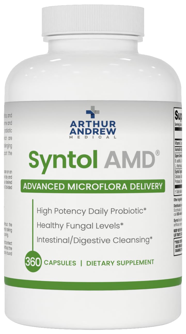 Arthur Andrew Medical Syntol AMD Probiotic Multi-Enzyme Capsules 360