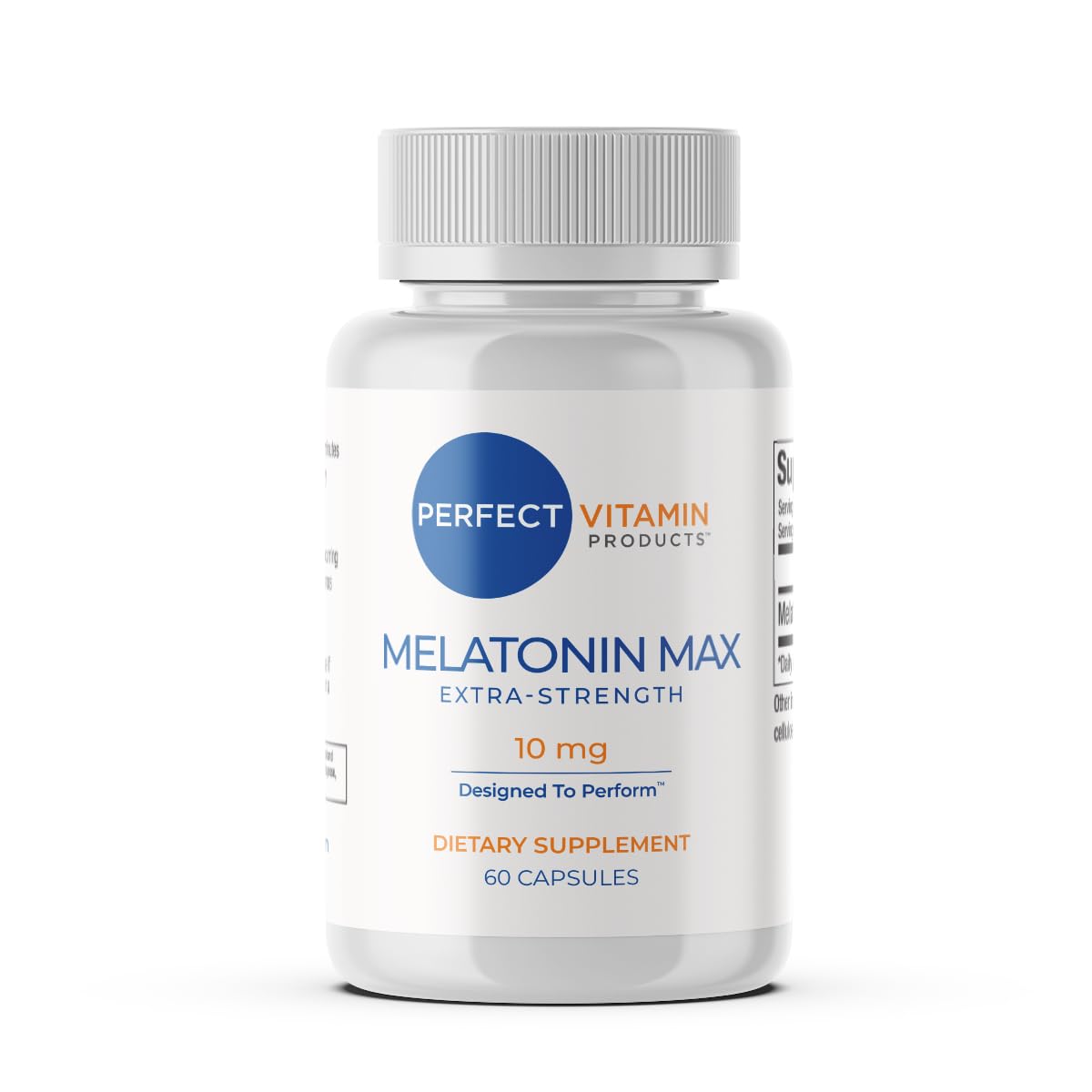 Perfect Vitamin Products Melatonin MAX 10mg Capsule, 60 Capsules