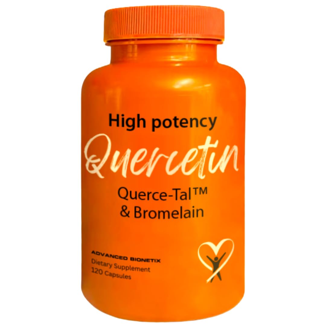 Advanced Bionetix Querce-Tal Quercetin + Bromelain Veg Capsules 120