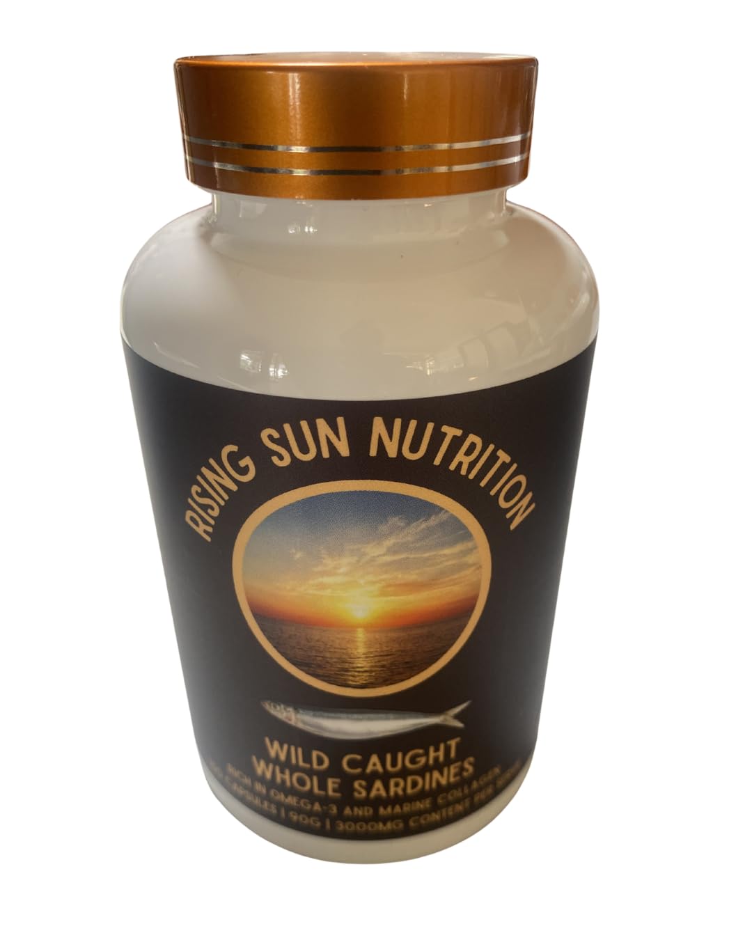RISING SUN NUTRITION Australian Wild-Caught Whole Sardine Chewable 150 Count