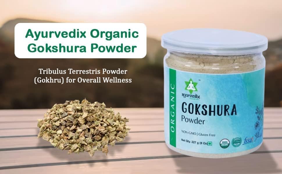 ayurvedix Gokhshura Gokhru Powder 14.1 oz