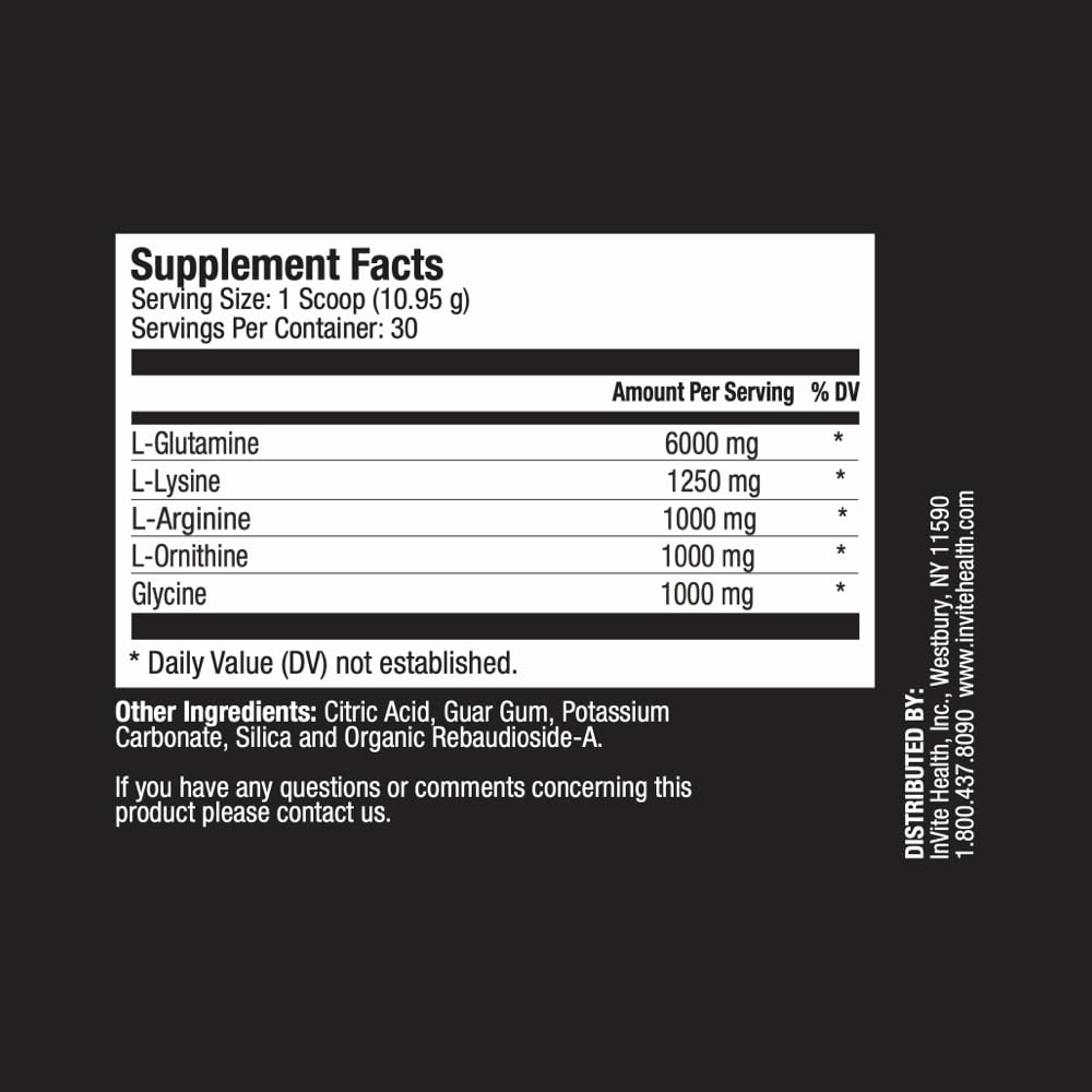 Invite Health Amino Acid Growth Factors Powder 23.2 oz