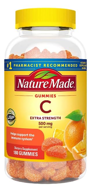 Nature Made Vitamin C Extra Strength Gummies, 180 Count