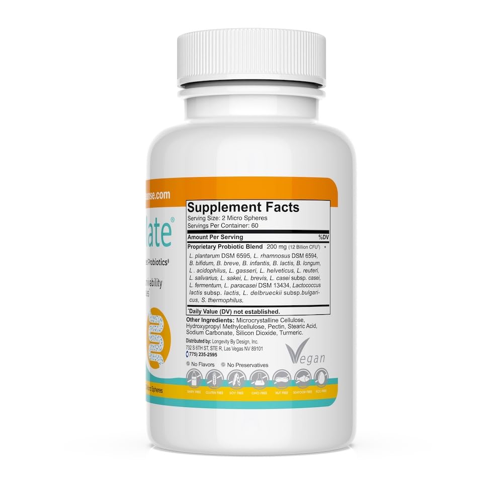 Gut Mate Probiotics Tablet 120 Count