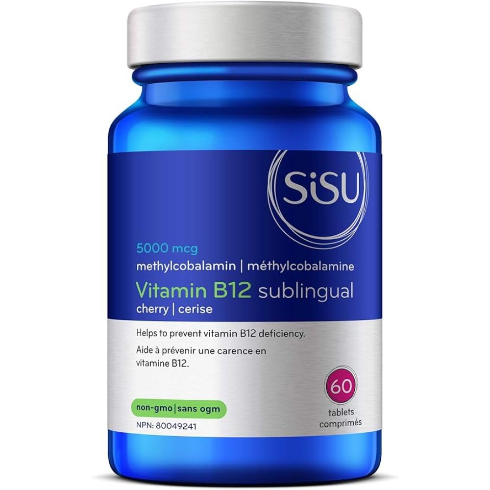 SISU B12 5000mcg Capsule, 60 Count
