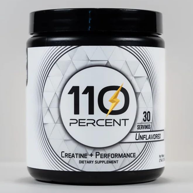 110 Percent Creatine Plus Powder, 9.74 Ounce