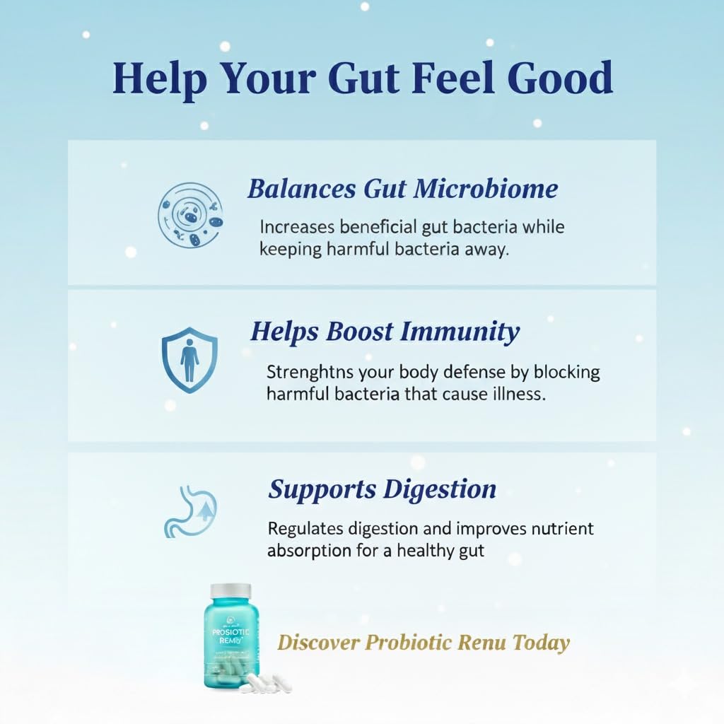 Bloat No More Probiotics 50 Billion CFU for Women & Men Capsule, 30 Count