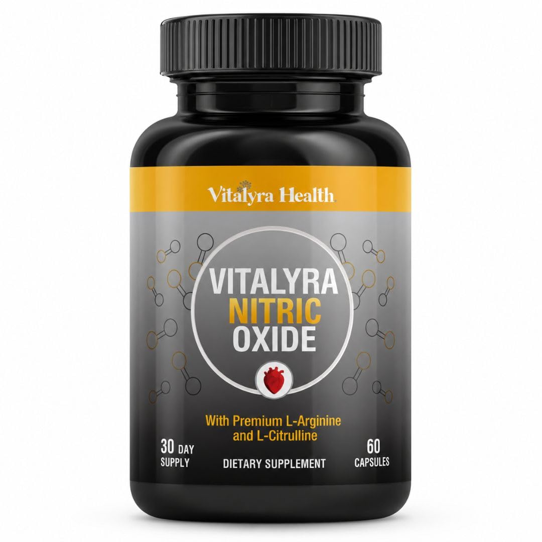 Vitalyra Health Nitric Oxide Supplements for Men Capsules 60