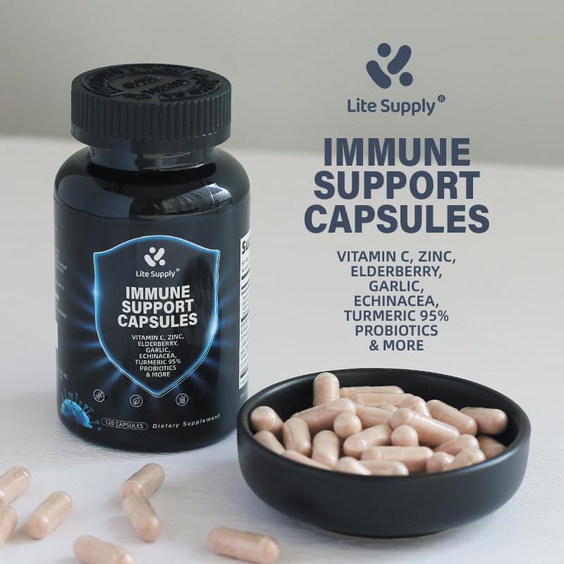 Lite Supply Immune Support Capsules, 120 Count