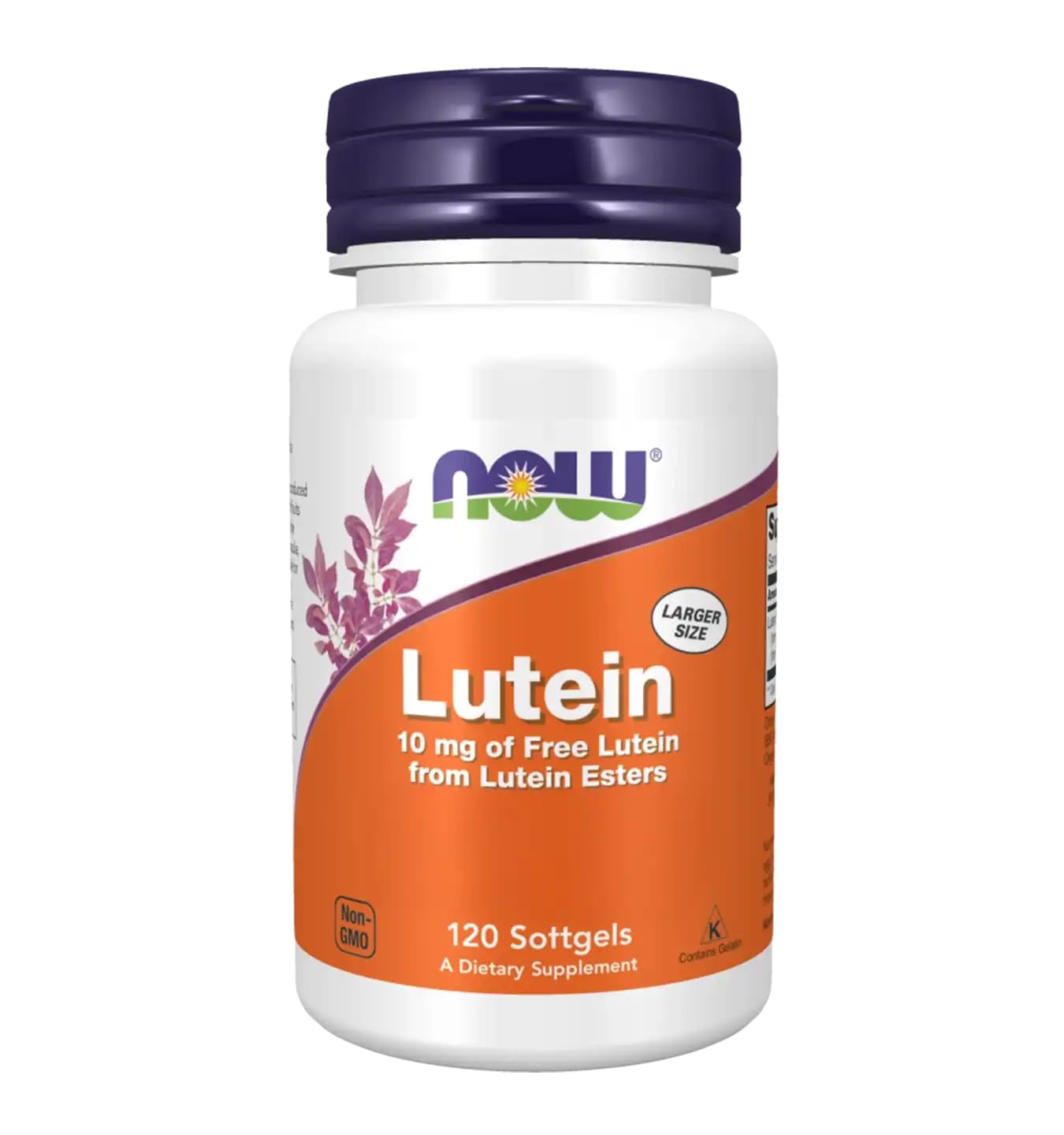 NOW Foods Lutein Esters 10 mg Softgels, 120 Softgels